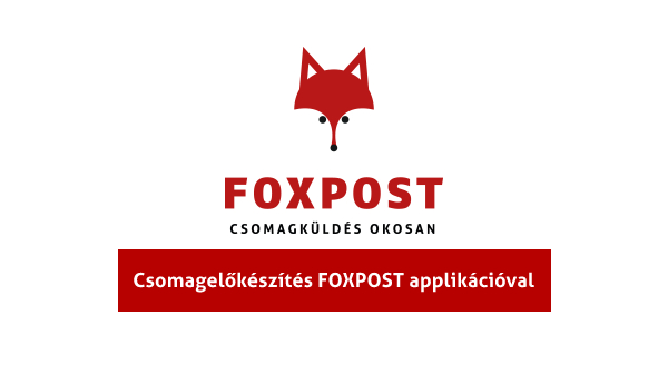Csomagelőkészítés FOXPOST applikációval